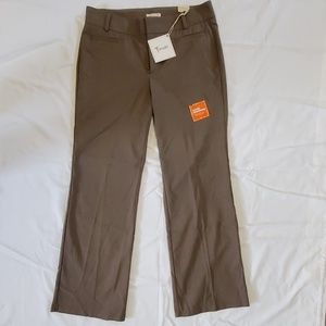 Dockers Slimming Khaki Brown Trousers 12M Nwt